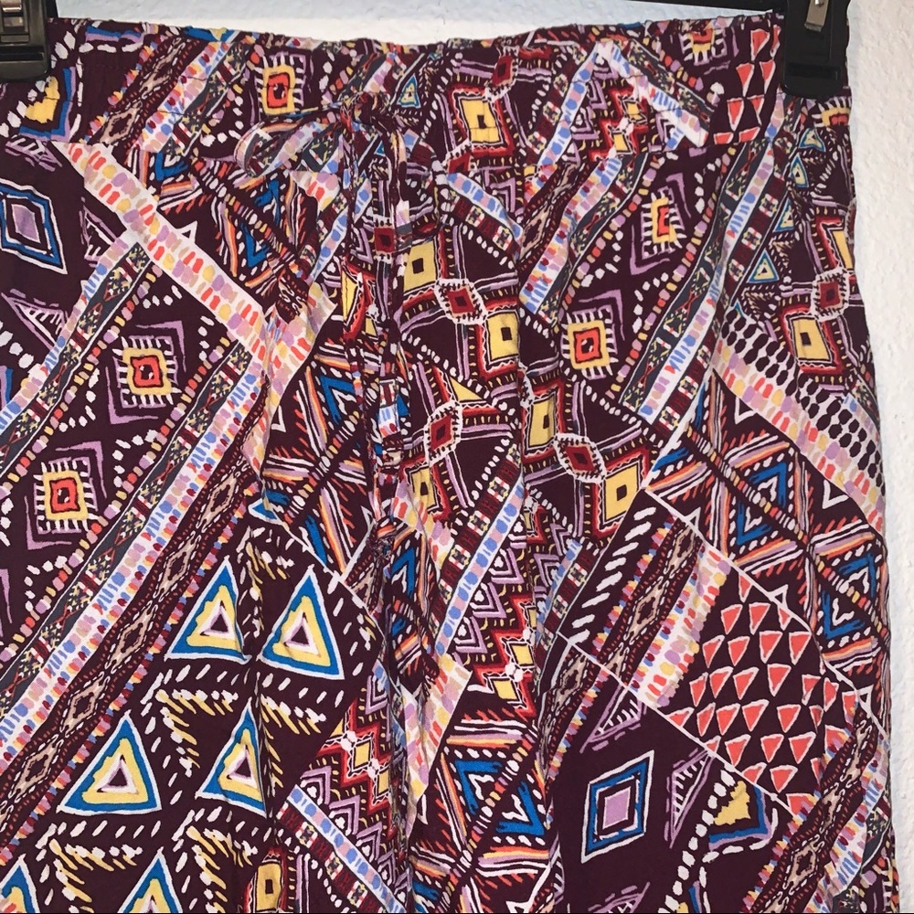 Bebop Flowy Pant Red/Wine Size S